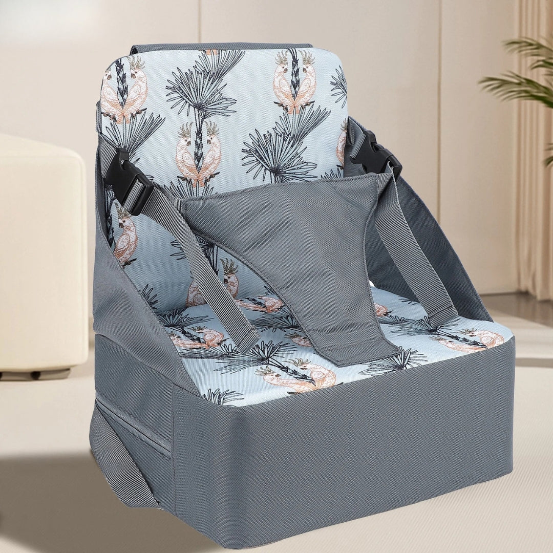 2-in-1 Baby Booster Seat with Diaper Bag