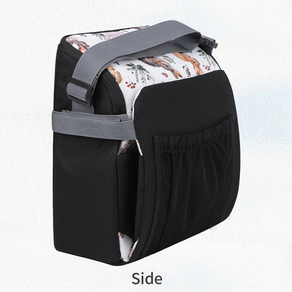 2-in-1 Baby Booster Seat with Diaper Bag
