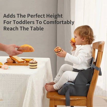 2-in-1 Baby Booster Seat with Diaper Bag