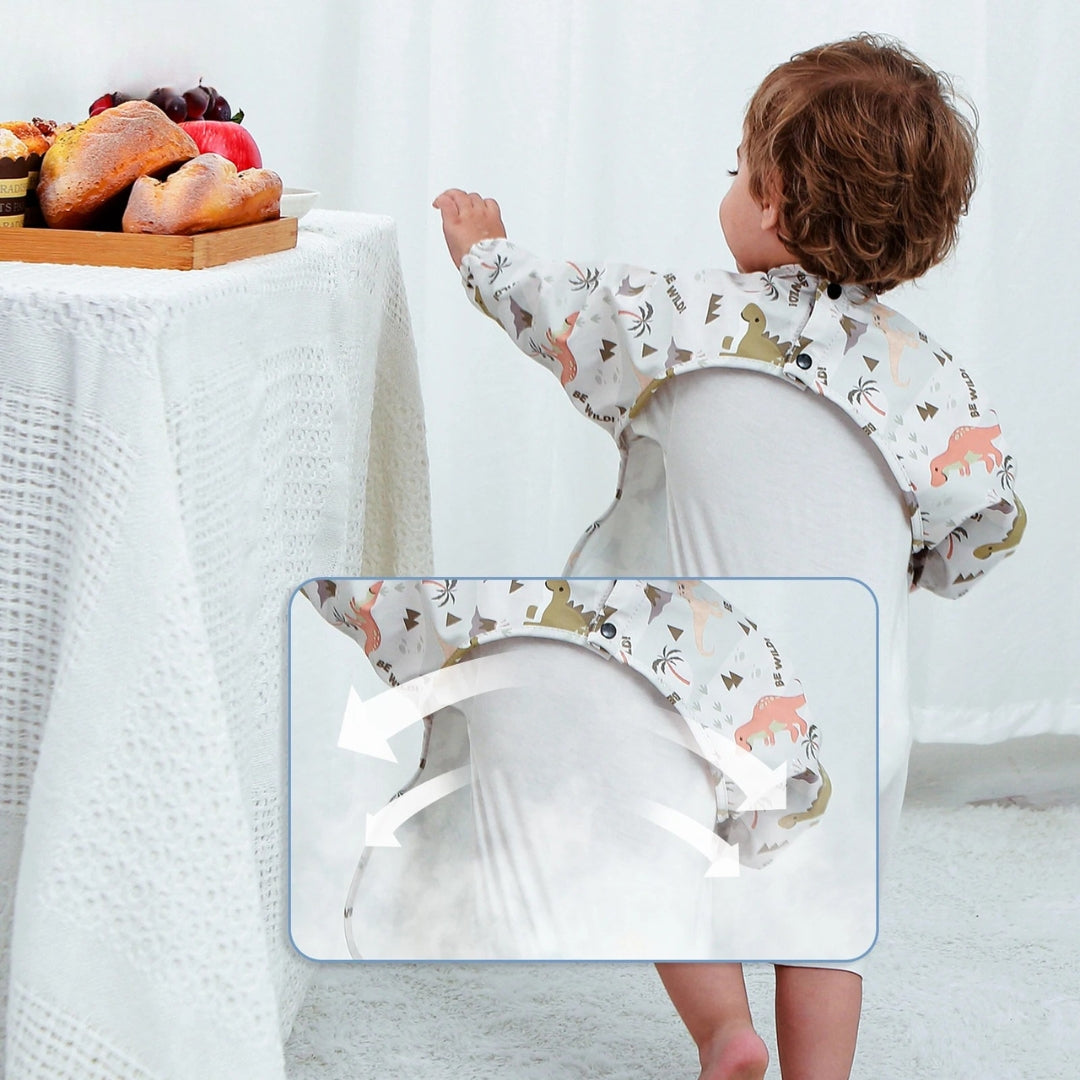 Long Sleeve Waterproof Baby Bib