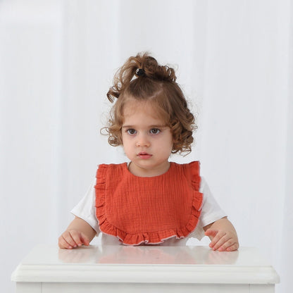 Floral Lace Baby Bib