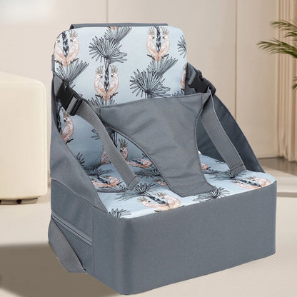 2-in-1 Baby Booster Seat with Diaper Bag