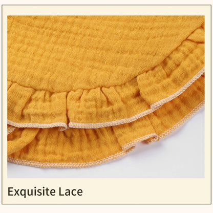Floral Lace Baby Bib