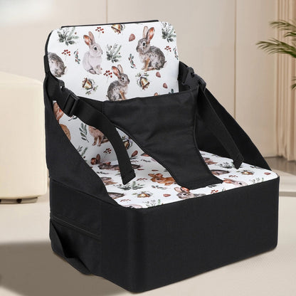 2-in-1 Baby Booster Seat with Diaper Bag