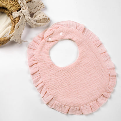 Floral Lace Baby Bib