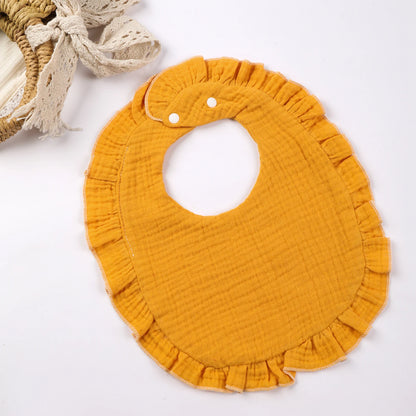 Floral Lace Baby Bib