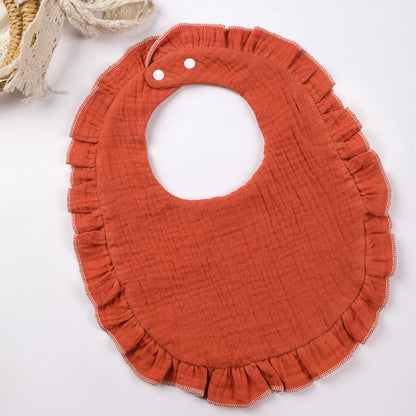 Floral Lace Baby Bib