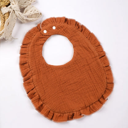 Floral Lace Baby Bib
