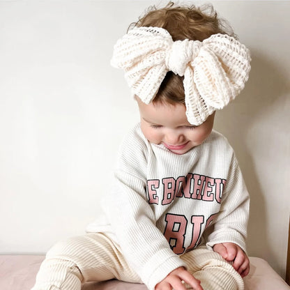 Baby Girl Hollow Bow Headband