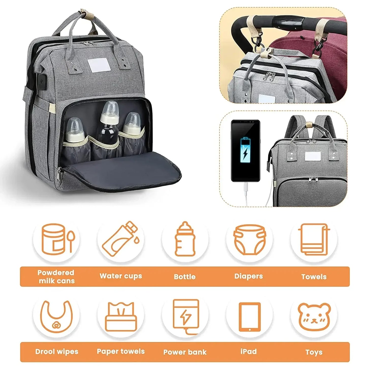 Multifunction Mommy Backpack
