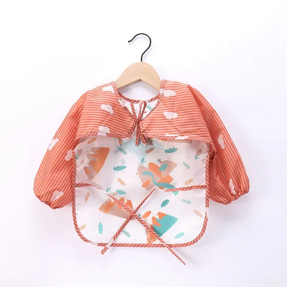Long Sleeve Waterproof Baby Bib