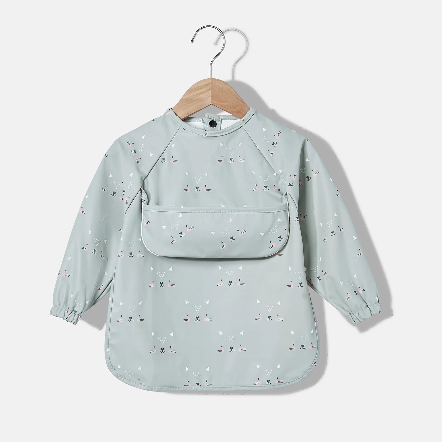 Long Sleeve Waterproof Baby Bib
