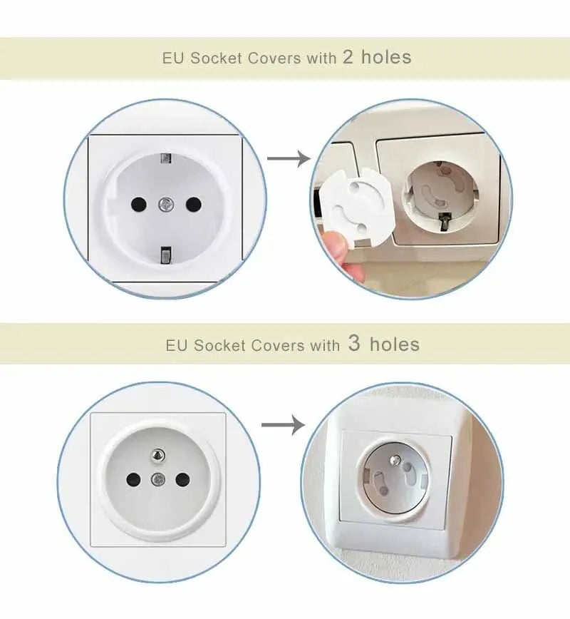 5pcs Baby Safety Socket Covers